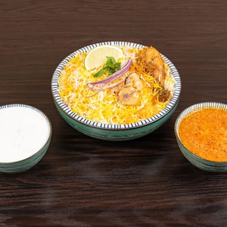 Hyderabadi Chicken Dum Biryani